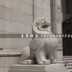貔貅石雕，古代瑞兽石雕
