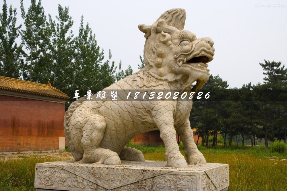 麒麟石雕，古代神兽石雕