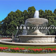 喷泉石雕，公园欧式喷泉
