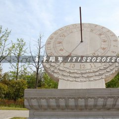 日晷石雕，广场石雕日晷