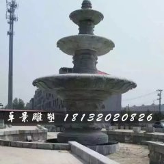 大型石喷泉，青石喷泉雕塑