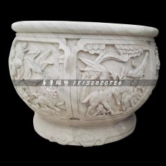 水缸，大理石水缸