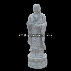 地藏菩萨石雕，青石佛像雕塑