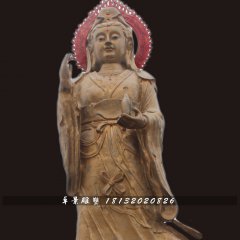 铜观音雕塑，立式观音菩萨铜雕