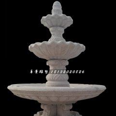 欧式喷泉雕塑，砂岩喷泉
