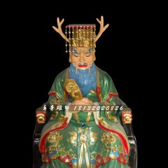 龙王雕塑，玻璃钢彩绘神仙雕塑