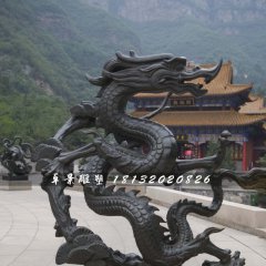 神龙铜雕，神兽铜雕