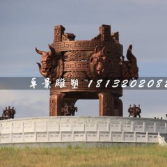 抽象铜鼎，广场大型铜鼎