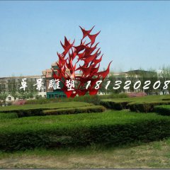 不锈钢飞翔雕塑，抽象大雁雕塑