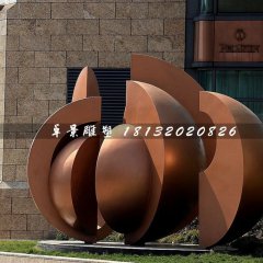 街头不锈钢雕塑，抽象不锈钢雕塑