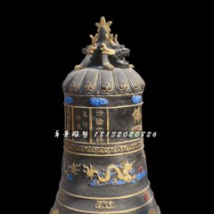 玻璃钢钟，寺庙仿铜钟