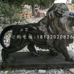 走狮石雕，西洋狮石雕