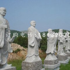 大理石罗汉，十八罗汉石雕