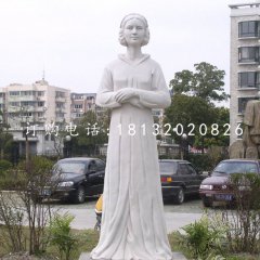 南丁格尔石雕，医院人物石雕