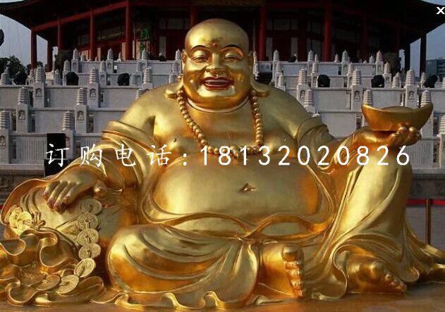 铜雕弥勒佛招财佛像雕塑