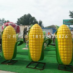 玻璃钢玉米，粮食雕塑