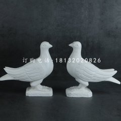 石雕鸽子，动物石雕