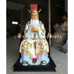 龙王雕塑，玻璃钢神像
