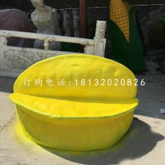杨桃雕塑，玻璃钢水果雕塑