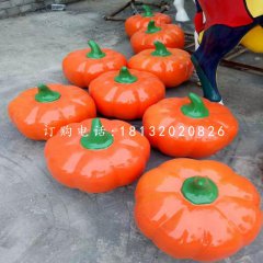 玻璃钢南瓜雕塑，蔬菜雕塑