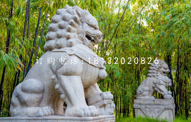 北京狮，大理石狮子