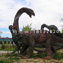 玻璃钢动物，公园恐龙雕塑