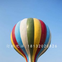 热气球雕塑，玻璃钢彩色雕塑