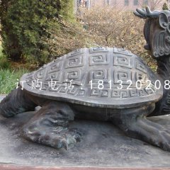 龙龟铜雕，古代神兽铜雕