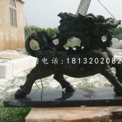 石雕麒麟，广场神兽石雕