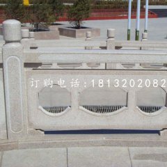栏板栏杆石雕，中式栏板