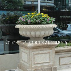花钵石雕，景观石雕