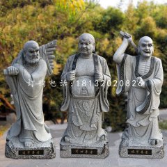 大理石十八罗汉，佛像石雕