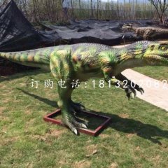 公园恐龙雕塑玻璃钢仿真动物