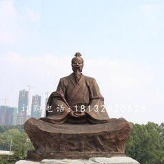 葛洪铜雕，古代医药学家铜雕