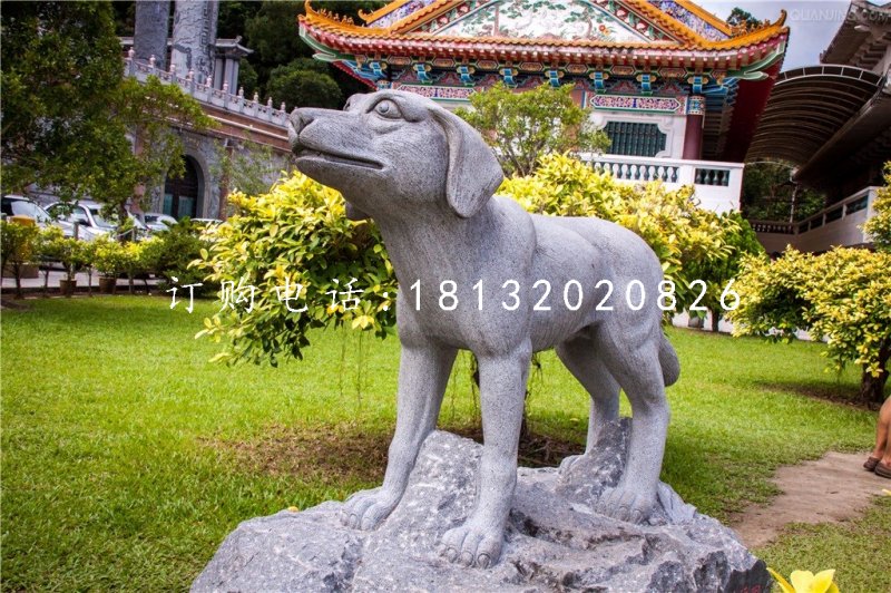 公园动物石雕，十二生肖石雕 (2)