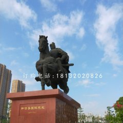 陈元光铜雕 古代名人铜雕