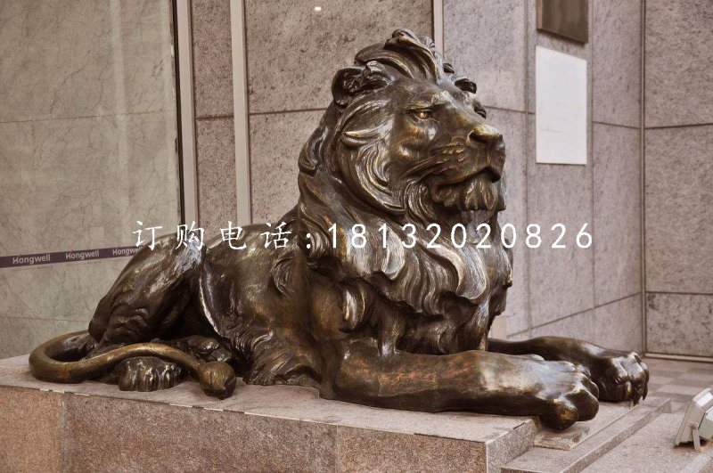 汇丰狮铜雕，欧式铜狮子.jpg