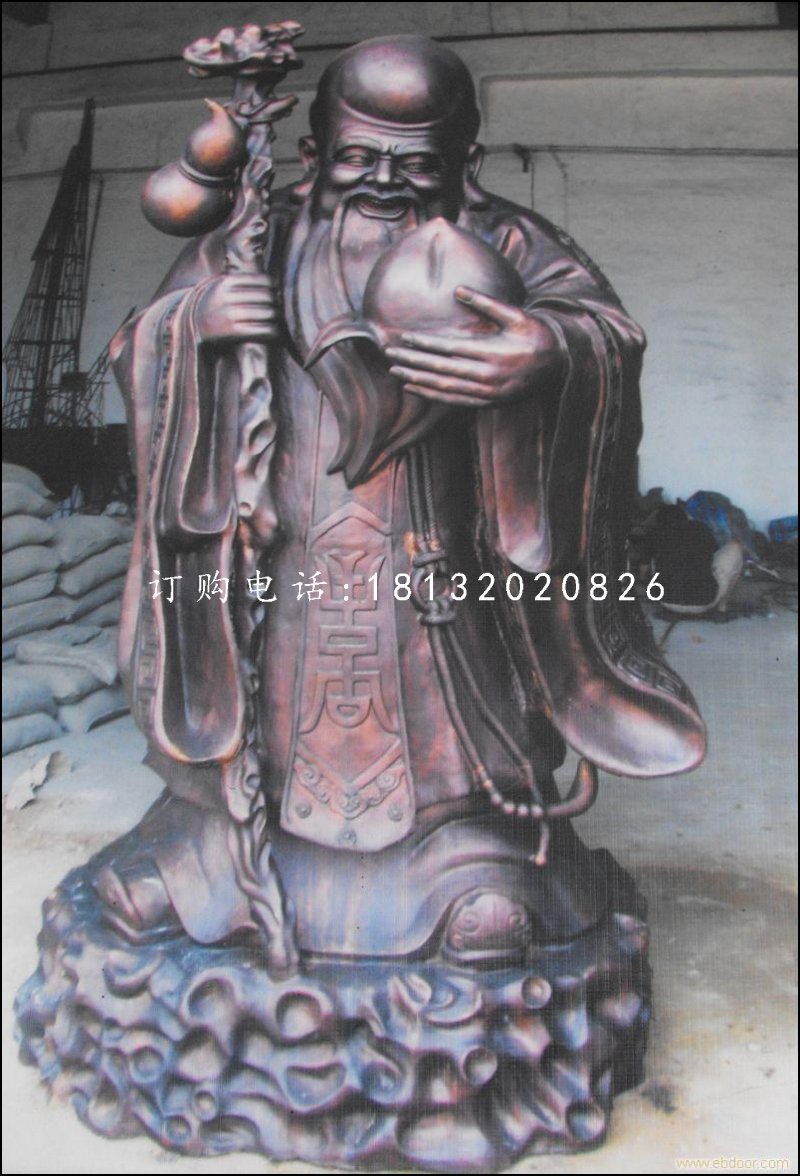 老寿星铜雕，神仙铜雕.jpg