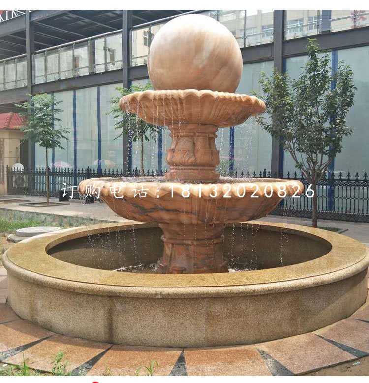 大型风水球喷泉石雕，企业景观石雕.jpg