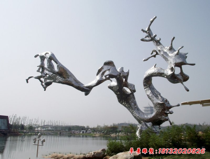 不锈钢水花雕塑，公园不锈钢雕塑 (2)[1][1]
