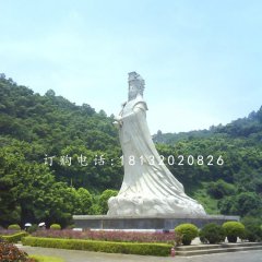 妈祖石雕，汉白玉神仙石雕