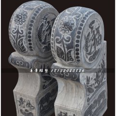 石鼓，石门墩，仿古石门墩
