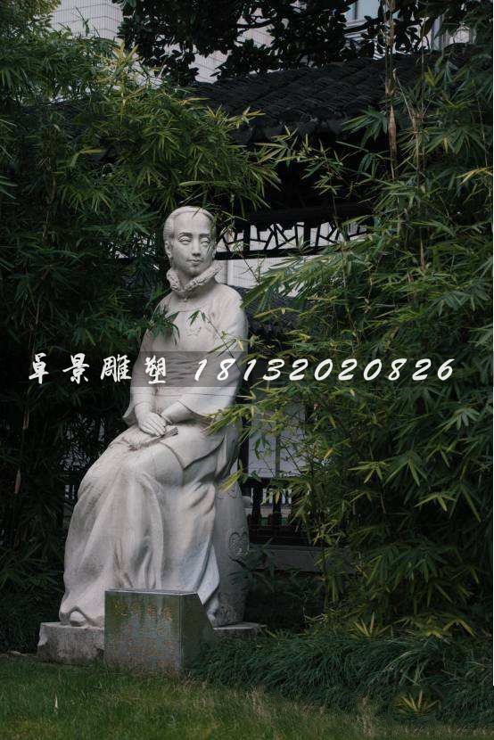 沈寿石雕，古代人物石雕