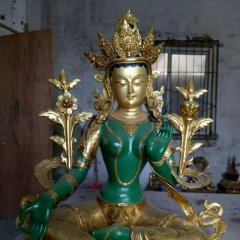 藏佛铜雕，密宗佛铜雕