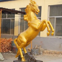 铜马雕塑，立马成功铜雕