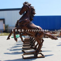 铜雕马，招财马铜雕