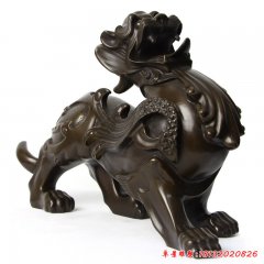 貔貅铜雕，神兽铜雕