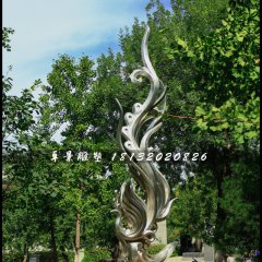 凤凰雕塑，公园不锈钢雕塑