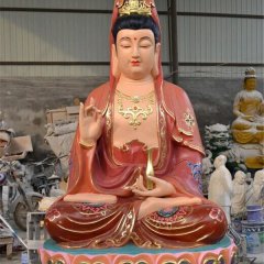 玻璃钢观音菩萨雕塑，玻璃钢佛像雕塑
