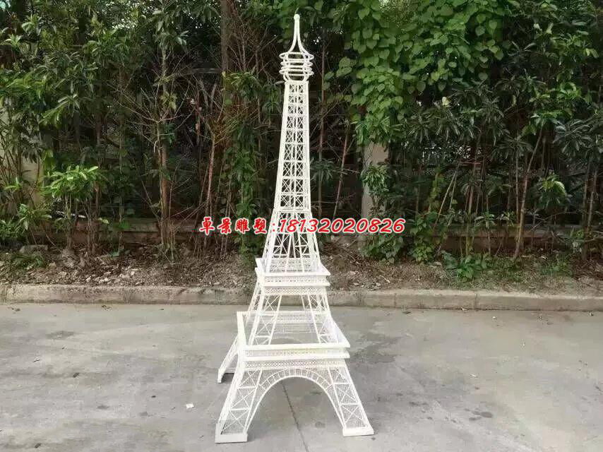 玻璃钢埃菲尔铁塔雕塑，玻璃钢仿真雕塑